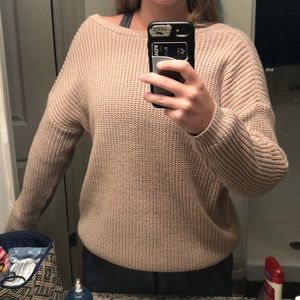 Super cute tan LuLu’s sweater